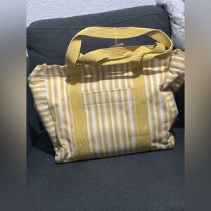 👜 BEIS The Summer Stripe Tote in Honey 👜